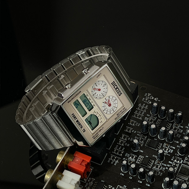 Dickies 男生学生党 多功能复古手表