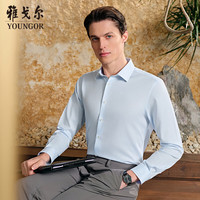 YOUNGOR/雅戈尔 棉丝印花 男士衬衫