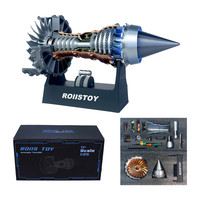 ROIIS TOY 可发动组装 儿童拼装玩具 LED尾焰