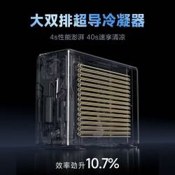 华凌 空调大1.5匹神机二代大双排铜管新一级能效家用冷暖变频挂机