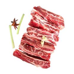 西捷 原切无注水无添加 澳洲西冷/胸肩牛肋条牛肉1000g