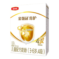 母婴旗舰店官网正品金领冠4段儿童成长牛奶粉400g盒装