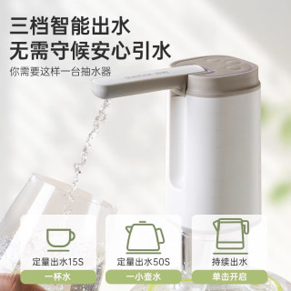 双枪 限时1小时抽水器电动桶装水泵
