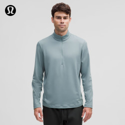 lululemon 男士半拉链针织衫
