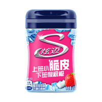  Stride/炫迈 清新口气 无糖口香糖 脆皮草莓味 40粒1罐