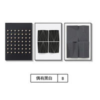 AIFENGGE/艾风格 极简黑白抽象 壁画