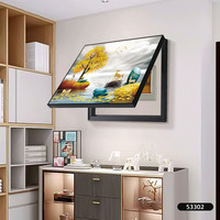 艾风格 美式复古强弱电箱装饰画