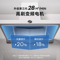  Neifo/内芙 28立方大风量 顶吸式抽油烟机