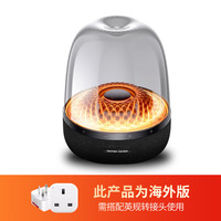 哈曼卡顿 Aura Studio4 2.0声道 桌面 蓝牙音箱 黑色