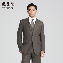 雅戈尔 全羊毛 男士西服 S 165/88A