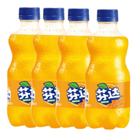 可口可乐 Coca-Cola饮料可乐小瓶碳酸饮料冲调聚会 12瓶*芬达300ml