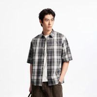 JACK&JONES/杰克琼斯 透气舒适 男士衬衫 【款式7】黑色 175/96A/M