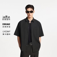  JACK&JONES/杰克琼斯 透气 男士衬衫 【款式40】黑色 185/104A/XL