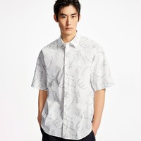  JACK&JONES/杰克琼斯 透气舒适 男士衬衫 【款式19】本白色 180/100A/L