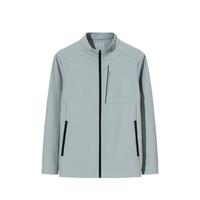 安踏 运动服外套男士春秋商务通勤立领行政舒适夹克休闲男装上衣