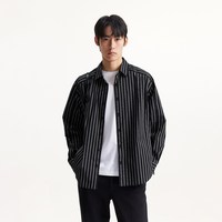  JACK&JONES/杰克琼斯 透气舒适 男士衬衫 【款式67】黑色 165/88A/XS