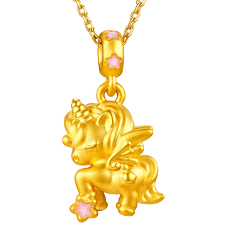  3DG Jewellery/金至尊 5D工艺 黄金吊坠