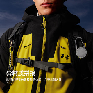  UNDER ARMOUR/安德玛 防泼水耐磨 男士防风软壳衣 漫暮黑