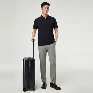  YOUNGOR/雅戈尔 棉混纺珠地凉感抗菌 男士短袖POLO衫