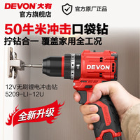 大有 无刷锂电钻 单电2.0标充 豪华塑盒