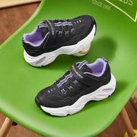 斯凯奇 女中大童|潮流舒适百搭女童老爹鞋日常可爱简约儿童运动鞋秋冬季