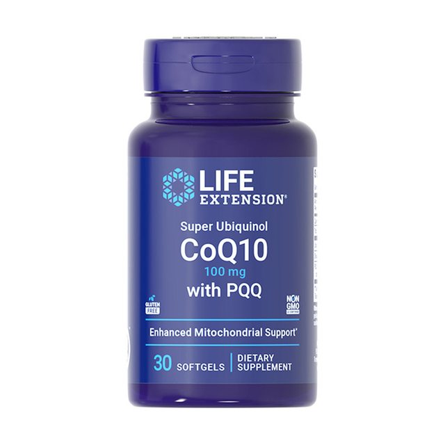 Life Extension 香港直邮沿寿life extension还原型泛醇辅酶q10备孕线粒体PQQ