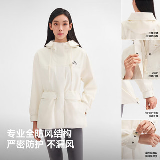  PELLIOT/伯希和 Teflon三防科技 女士冲锋衣 枯竹褐 |Teflon三防科技 M