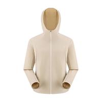 TOREAD/探路者 防风防泼 女士登山外套 米色 2XL