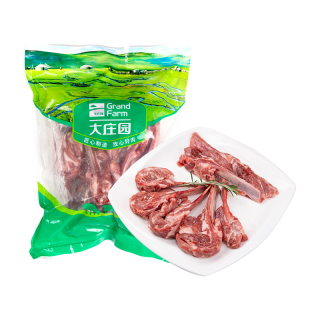 大庄园 原切 羔羊排800g