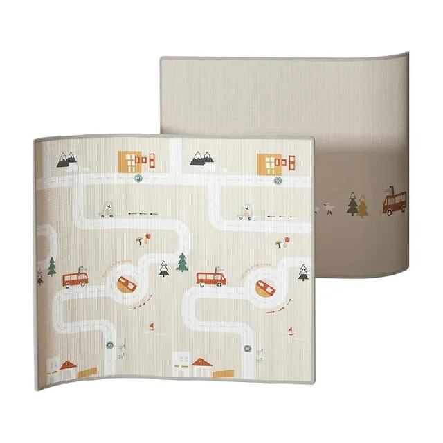 babygo 双面XPE 爬行垫 软糖小屋+积木小屋 180*150*2cm