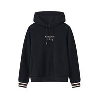 FILA/斐乐 休闲舒适 女士连帽卫衣 传奇蓝-NV 180/96A/XXL