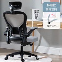 AIFENGGE/艾风格 舒适久坐 人体工学椅+头枕+尼龙脚