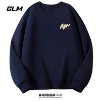 GLM 潮牌 男士卫衣 春秋季宽松长袖套头衫