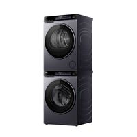 海尔 云溪4.0Max系列 GA120-STF582HU1+XQG120-BLEU582HU1 热泵式洗烘套装 12KG 极夜灰