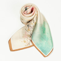 达芬奇密码 女士真丝丝巾（拍2件69）