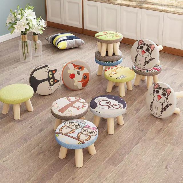 卡通蘑菇凳家用 1个