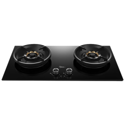 美的 JZT-AK11 天然气 5.2kW大火力 双定时防干烧 蒸汽洗 嵌入式燃气灶