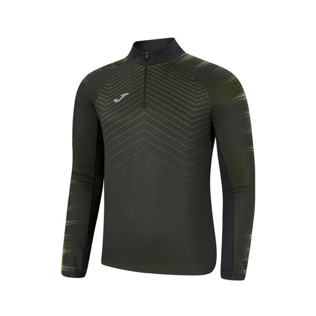 Joma 运动t恤男 半拉链长袖  运动体恤衫男套头男士运动