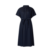 BCBGMAXAZRIA 立体小格纹肌理感 女士衬衫裙