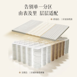 喜临门 分区软硬两睡 床垫