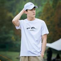 Pioneer Camp 圆领夏季运动剪影印花圆领T恤时尚舒适百搭男装