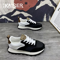 凯撒 新款男鞋春季透气百搭高级感老爹鞋子男款耐磨减震跑步运动鞋