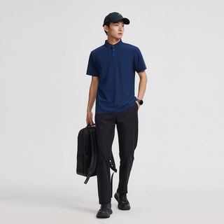  Pioneer Camp/拓路者 无缝压胶 男士Polo衫