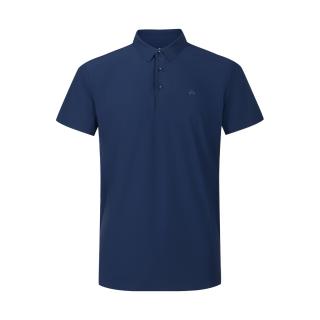 Pioneer Camp/拓路者 无缝压胶 男士Polo衫 XXXL 藏青