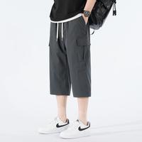 JEANSWEST/真维斯 简约多口袋 男士七分裤