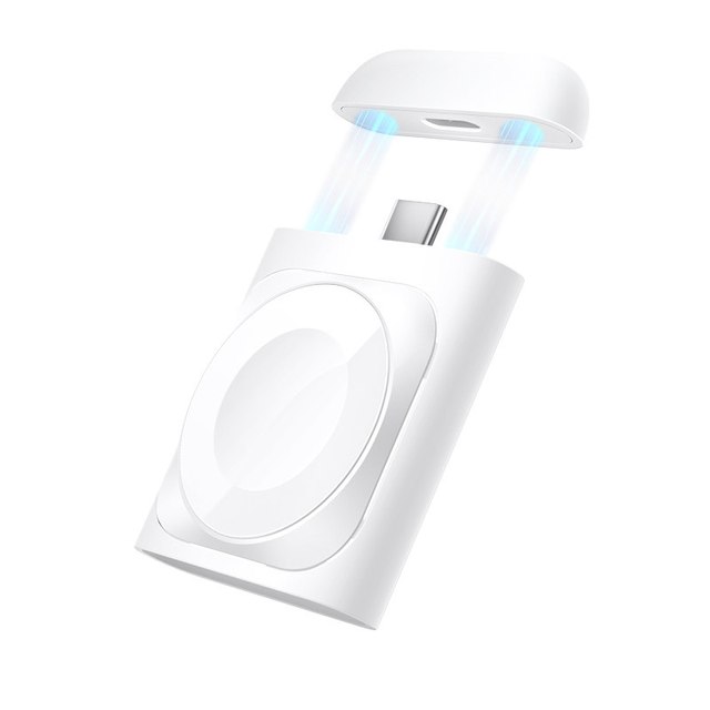 亿色 apple watch苹果手表MFi认证 磁吸无线充充电器