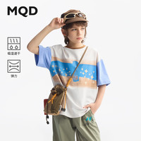 马骑顿 吸湿速干 儿童短袖T恤 130