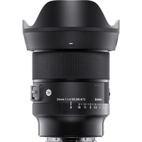 SIGMA 适马 24mm F1.4 DG DN ART 全画幅 大光圈广角定焦镜头 风光星空夜 索尼口标配(适用A7M3 A7M4 A7C等) 官方标配