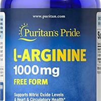 Puritan's Pride 精氨酸胶囊 1000mg 蛋白质合成 运动健身营养补充