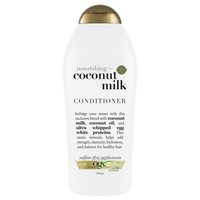 OGX 椰奶滋养护发素 深层补水修复干枯毛躁 无硫酸盐 柔顺强韧 750ml